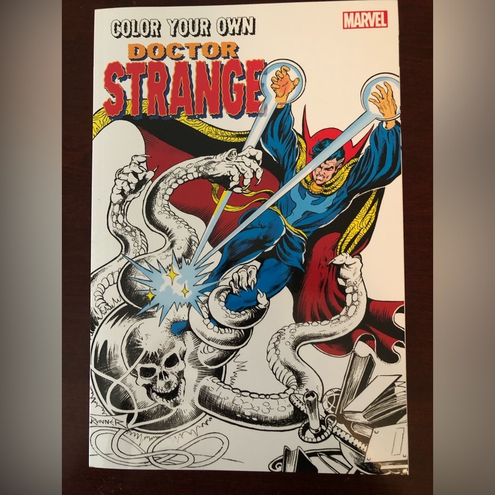 Color your own Doctor Strange October 2016